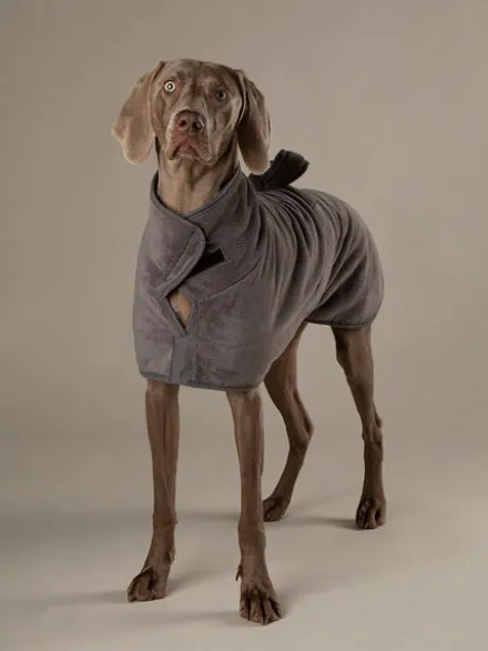 Peignoir pour chien - Expedition Dog Drying Coat Gris - Scruffs