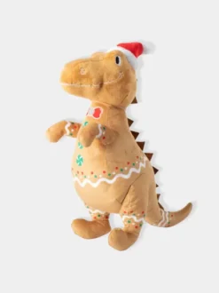 Peluche de Noël pour chien - Cookie-saurus 🦖🍪 - Fringe Petshop