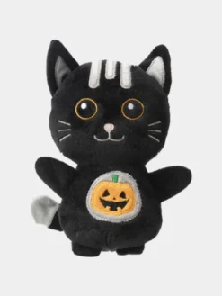 Peluche d'halloween pour chien - Chaton Noir Meowly Cyrus - FuzzYard