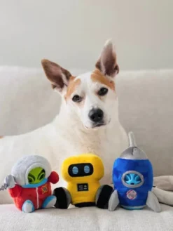 Peluche 2-en-1 pour chien - Alien Buddies Robo-Rover - Pet PLAY