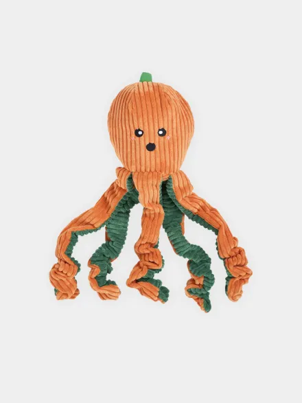 Peluche halloween pour chien - Pieuvre Citrouille 🎃 - Zippy Paws