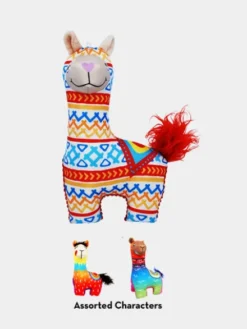 Peluche KONG Ballistic pour chien - Llamas - Couleur aléatoire