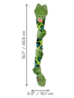 Peluche KONG pour chien - KONG Knots Snake 🐍 - Couleur aléatoire