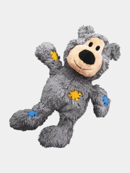 Peluche KONG pour chien - Wild Knots Bear (S ou M) - Couleur aléatoire