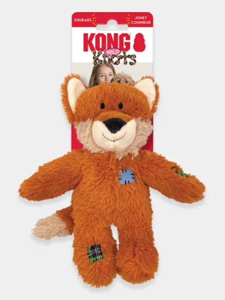 Peluche KONG Renard pour chien - Wild Knots Fox 🦊 S/M