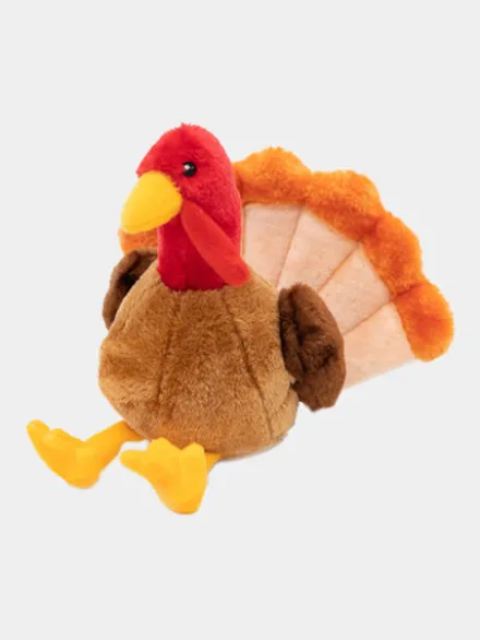Peluche originale pour chien - Dinde de Noel - Zippy Paws