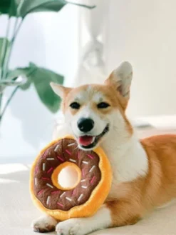 Peluche originale pour chien - 🍩 Donutz Fraise - Zippy Paws