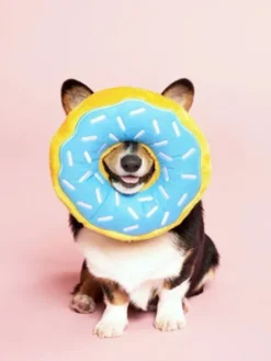 Peluche originale pour chien - 🍩 Donutz Fraise - Zippy Paws