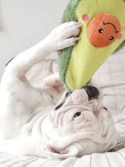 Peluche originale pour chien - 🥑 Avocat Nomnomz - Zippy Paws