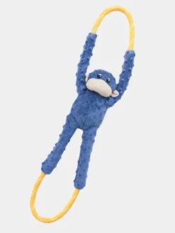 Peluche originale pour chien - Singe RopeTugz 🐒 - Zippy Paws