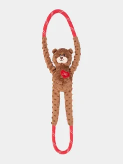 Peluche originale pour chien - Ours RopeTugz 🐻 - Zippy Paws