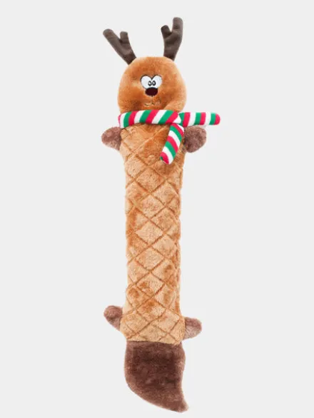 Peluche originale pour chien - Renne de Noël - Zippy Paws