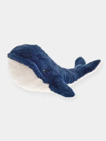 Peluche pou chien XL toute douce - Baleine 🐳 - Ferribiella