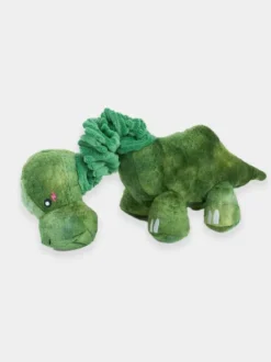 Peluche pour chien avec cou extensible - Bungee buddies Dino 🦕 - Zippy Paws