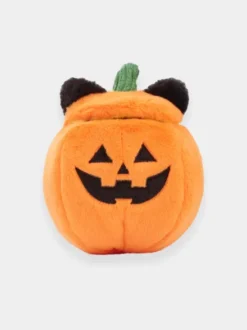 Peluche pour chien - Cat-O'Lantern 🎃🐈⬛ - The Foggy Dog