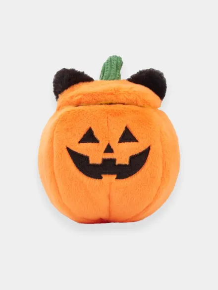 Peluche pour chien - Cat-O'Lantern 🎃🐈⬛ - The Foggy Dog