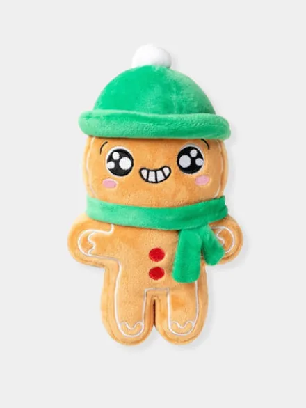 Peluche pour chien de Noël - Pain épices vert - Fuzzyard