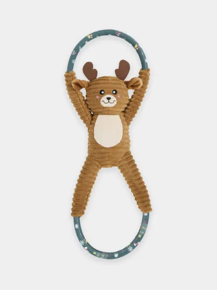 Peluche pour chien de Noël - RopeTugz Reindeer - Zippy Paws