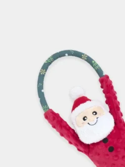 Peluche pour chien de Noël - RopeTugz Santa - Zippy Paws