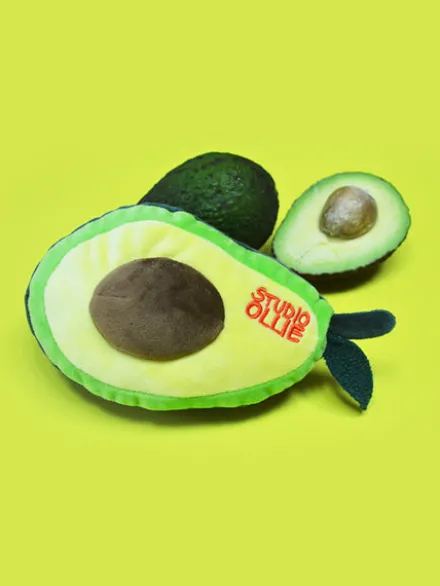 Peluche pour chien en forme d'Avocat 🥑 - Studio Ollie
