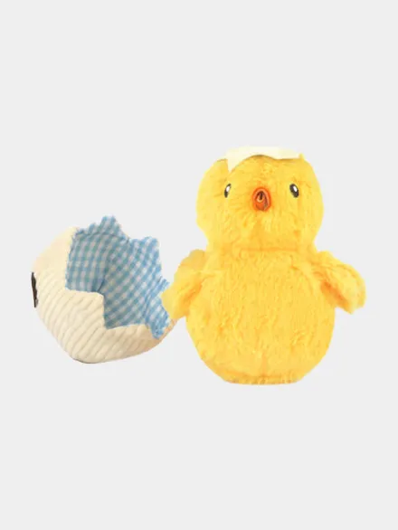 Peluche pour chien - Hippity Hoppity - Poussin dans son œuf 🐣