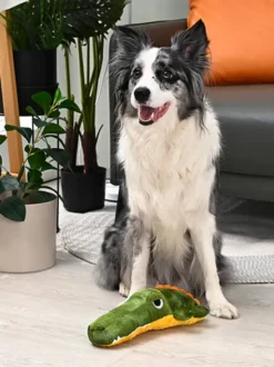 Peluche pour chien - Jungle Tails Crocodile 🐊 - HugSmart