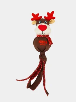 Peluche pour chien - Kong Holiday Wubba Reindeer 🦌