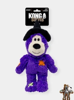 Peluche pour chien - Kong Knots Halloween Witch Bear 🧙♀️ (M/L) - Violet