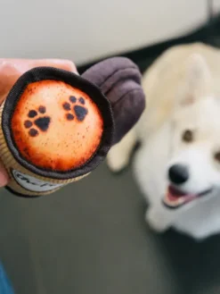 Peluche pour chien - Pup Cup Café - Latte à emporter ☕ - Pet PLAY