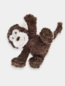 Peluche pour chien toute douce - Singe 🐒 - Ferribiella
