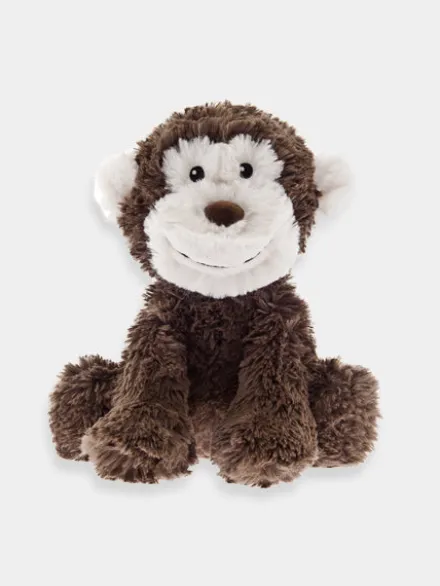 Peluche pour chien toute douce - Singe 🐒 - Ferribiella