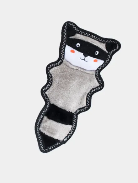 Peluche Raton Laveur pour chien - Raccoon Z-Stitch - Zippy Paws