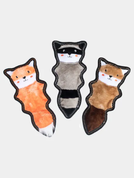 Peluche Raton Laveur pour chien - Raccoon Z-Stitch - Zippy Paws