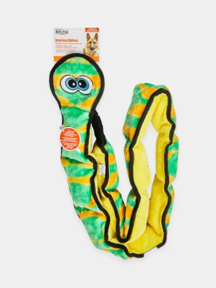 Peluche résistante pour chien - Invicibles Snake XXL - Outward Hound