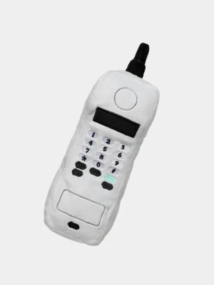 Peluche rétro pour chien - Téléphone The Brik ☎️ - FuzzYard