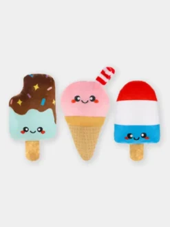 Peluches pour chien - Trio de glaces 🍦 - HugSmart