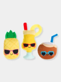 Peluches pour chien - Trio de Pina Colada 🍍🥥 - HugSmart
