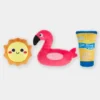 Peluches pour chien - Trio de Plage 🦩 - HugSmart
