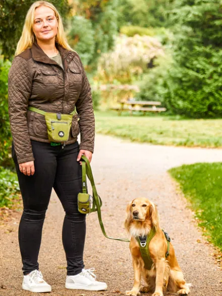 Pochette à friandises pour chien - Go Explore Vert - Dog Copenhagen
