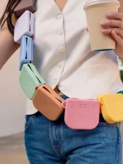 Pochette à friandises pour chien en silicone - Chai - Shop Sunny Tails