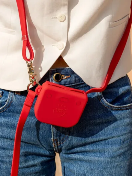 Pochette à friandises pour chien en silicone - Cherry - Shop Sunny Tails
