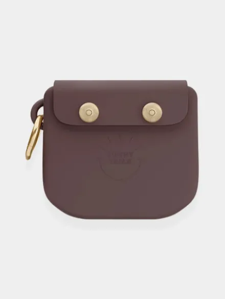 Pochette à friandises pour chien en silicone - Espresso - Shop Sunny Tails