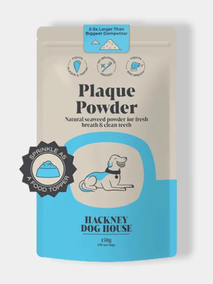 Poudre de anti plaque 🦷 pour chien - Hackney Dog House