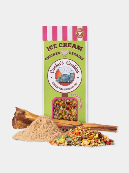 Préparation pour crème glacée - Ice-cream Mix - Cooka's Cookies