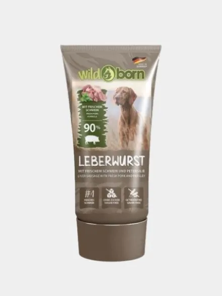 Pâté en tube pour chien avec 90% de viande de Porc 🐖 - WildBorn