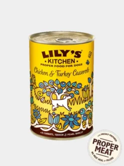 Pâtée pour chien - Poulet et Dinde en Cocotte - Lily's Kitchen