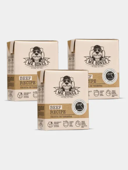 Pâtée pour chien - Recette au Boeuf 🐂 - Mr Bones