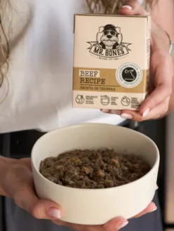 Pâtée pour chien - Recette au Boeuf 🐂 - Mr Bones