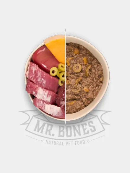 Pâtée pour chien - Recette au Porc ibérique 🐖 - Mr Bones