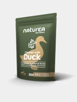 Pâtée pour chien - Recette au Poulet 🐓 et Canard 🦆 (66%) - Naturea